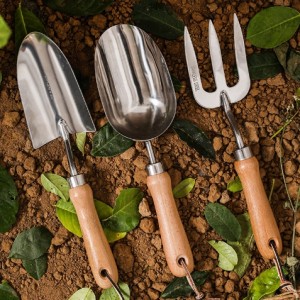 园艺工具套装组合花园用品种花除草不锈钢小铲子园艺三件套