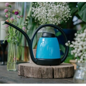 1.2L拼色浇水壶家用洒水壶长嘴浇花水壶塑料水壶