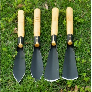 种花菜小铲子挖野菜锰钢户外挖土工具园艺家用种菜铲赶海偶