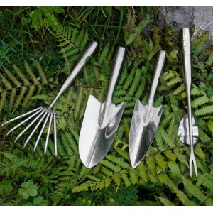 园艺套装阳台种花铲挖野菜赶海铲家用挖土花园除草园林工具齿耙子